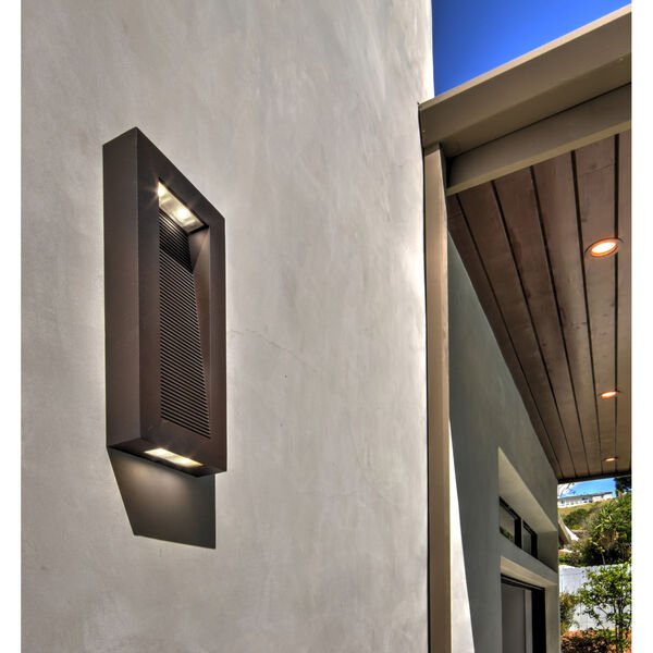 Avenue LED Architectural Bronze 10-Inch Four-Light Dark Sky/ADA Outdoor Wall Mount, image 6