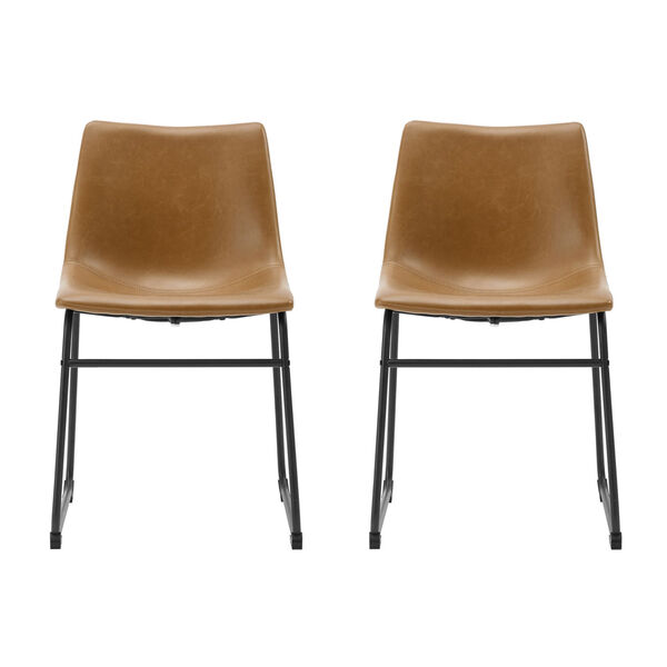 Whiskey Brown Dining Chair, set of 2, image 2