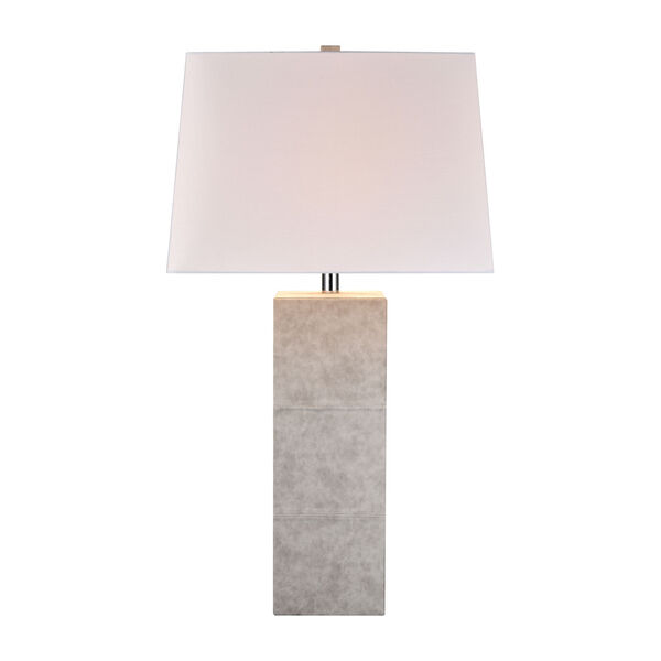 Unbound Light Gray One-Light Table Lamp, image 1