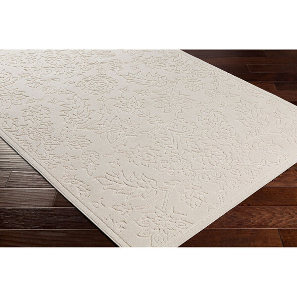 Greenwich White Rectangular Indoor and Outdoor Rug, image 4