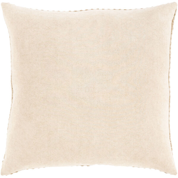 Waffle Wheat 20-Inch Throw Pillow, image 2
