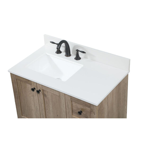 Soma Natural Oak 32-Inch Single Bathroom Vanity, image 3