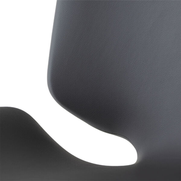 Astra Matte Gray Dining Chair, image 4