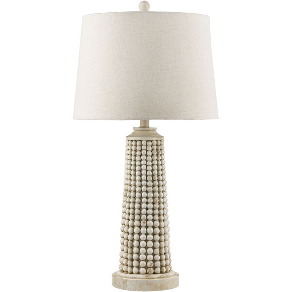 Kaul Ivory and White Table Lamp, image 1