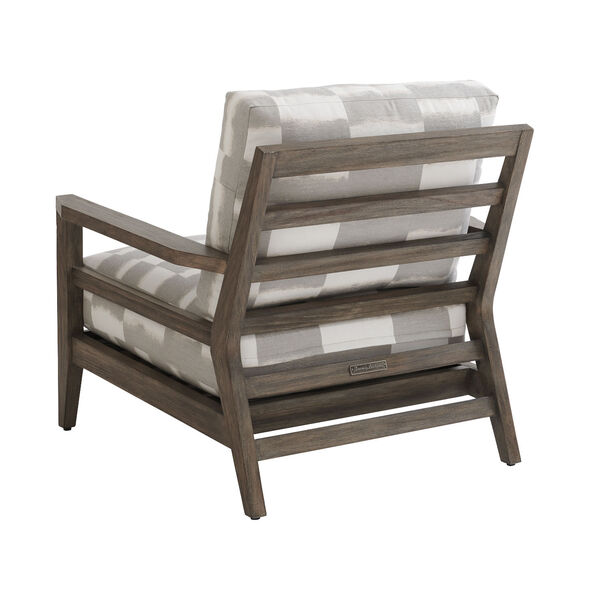 La Jolla Taupe, Gray and Patina Chair, image 2