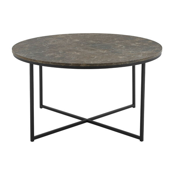 Alissa Brown and Black Coffee Table, image 5