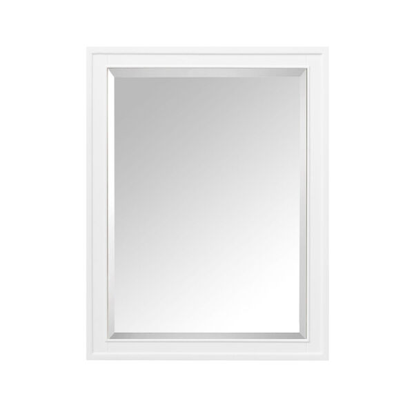 Madison White 28-Inch Mirror, image 1