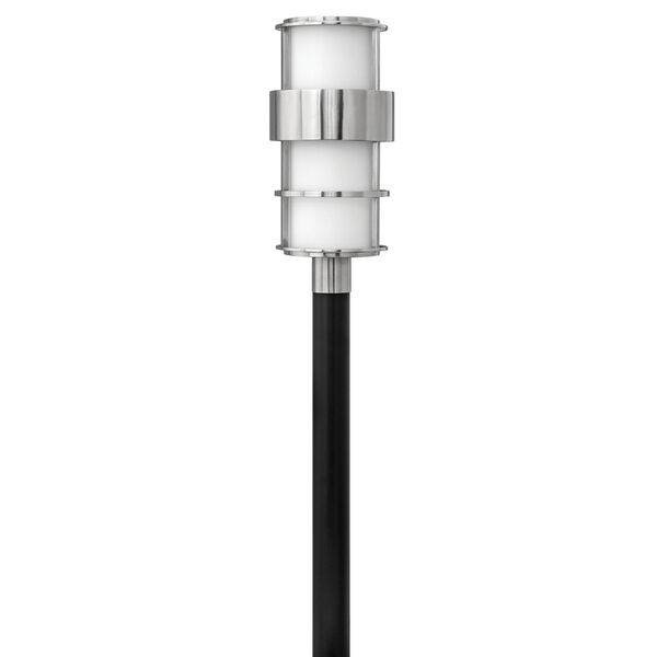 Saturn Stainless Steel One-Light LED Outdoor Post Mount, image 1