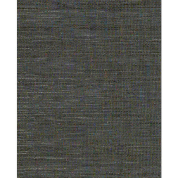 Grasscloth II Multigrass Blue Wallpaper - SAMPLE SWATCH ONLY, image 1