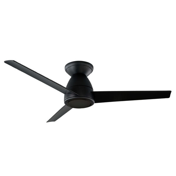 Tip Top Matte Black 44-Inch ADA LED Flush Mount Ceiling Fan, image 3