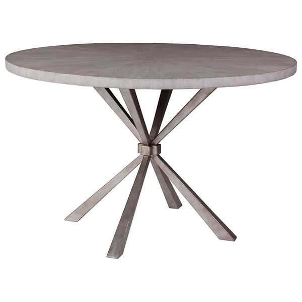 Signature Designs Light Gray Iteration Round Dining Table, image 1