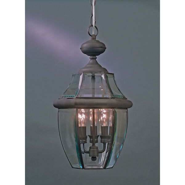 Newbury Bronze Outdoor Lantern Pendant, image 1