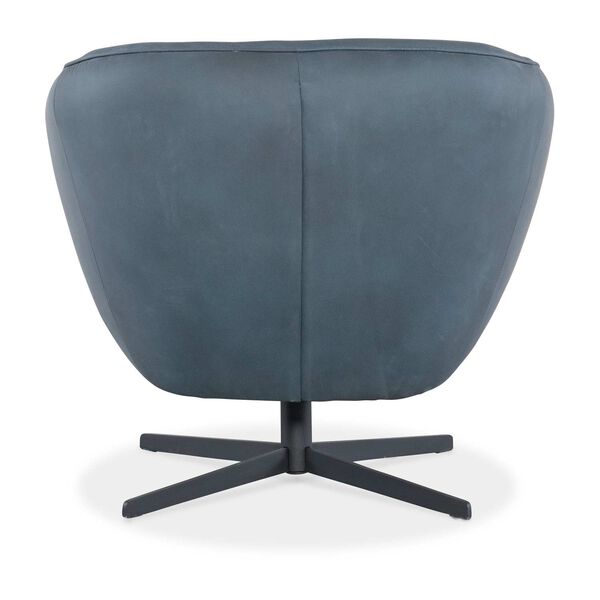 Blue Mina Swivel Chair, image 2