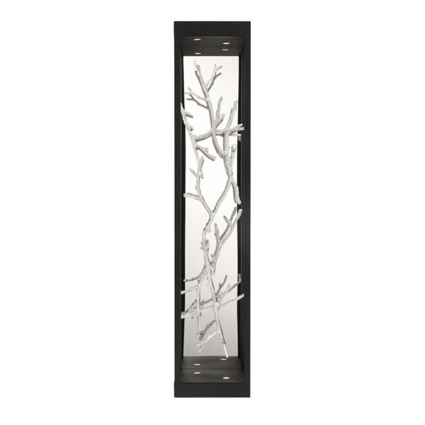 Aerie Black and Silver Four-Light LED Wall Sconce, image 2