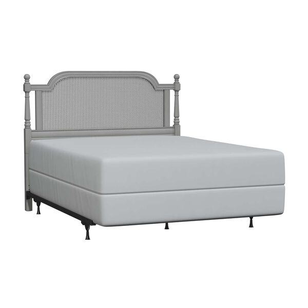 Melanie French Gray Queen Headboard with Frame, image 1