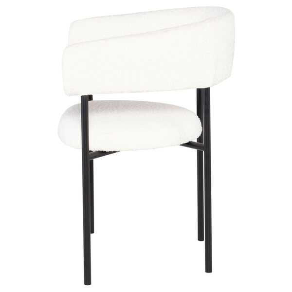 Cassia Buttermilk and Black Dining Chair, image 3