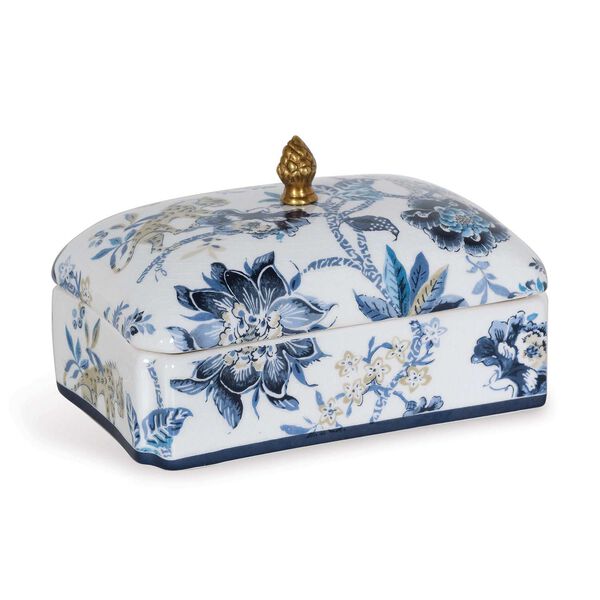 Braganza Blue Decorative Box, image 3