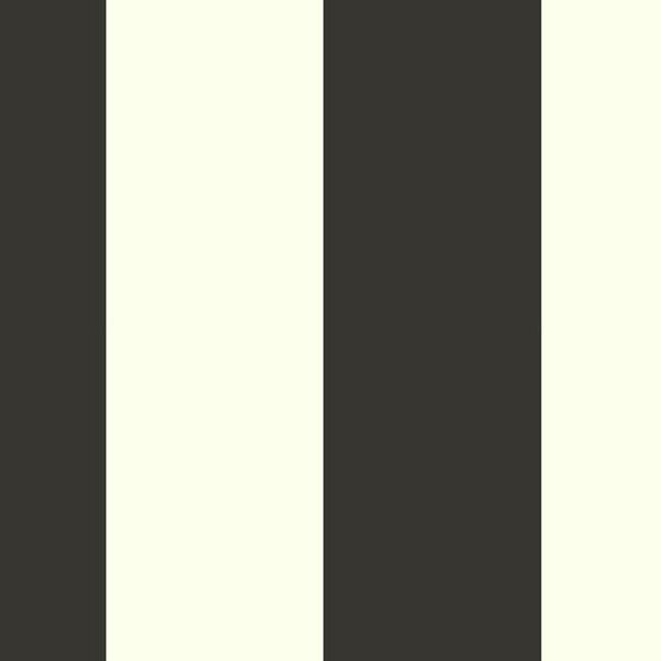 Canvas Stripe Black and White Wallpaper, image 1
