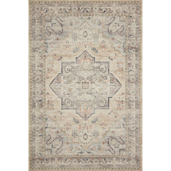 Hathaway Multicolor Ivory Rectangular: 3 Ft. 6 In. x 5 Ft. 6 In. Rug, image 1