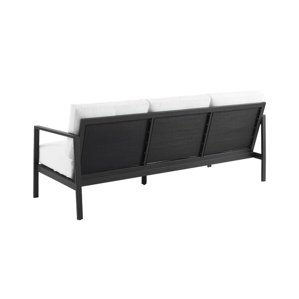 Monica Black and White Outdoor Sofa, image 5
