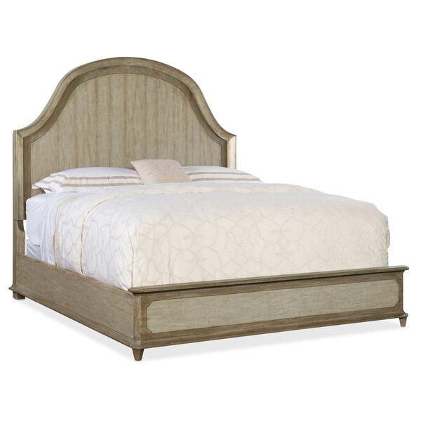 Alfresco Weathered Shale and Light Tusk King Panel Bed, image 1