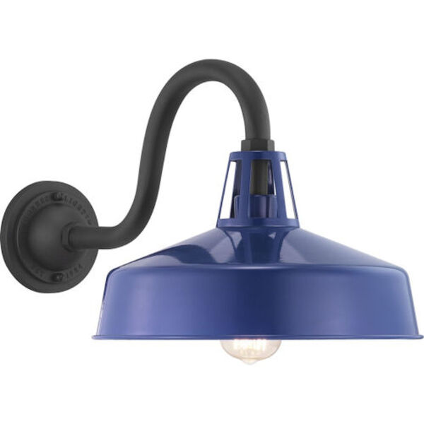 Howe Navy One-Light Outdoor Wall Lantern, image 1