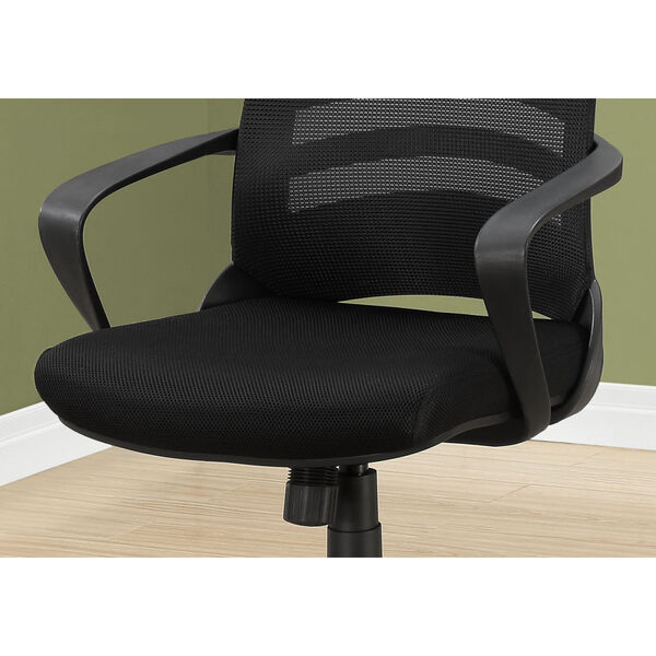 Black 38-Inch Multi Position Office Chair, image 3