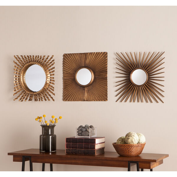 Lorzy 3pc Decorative Mirror Set, image 1