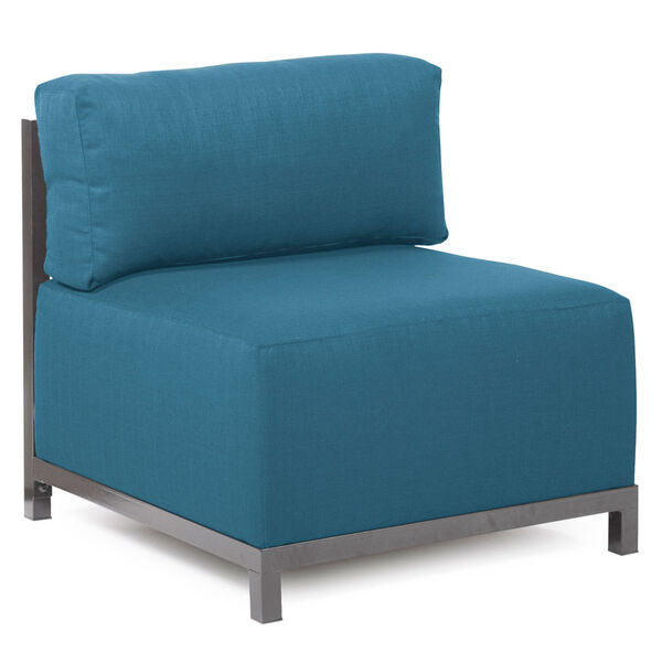 Axis Seascape Turquoise Chair with Titanium Frame, image 1
