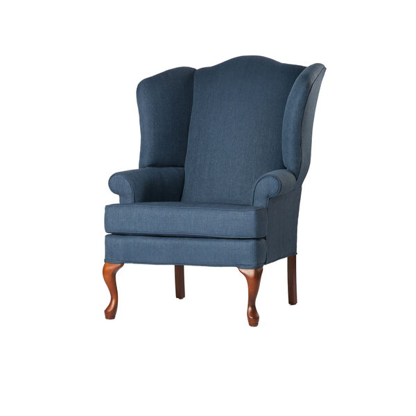 Crawford Sky Wing Back Chair, image 1