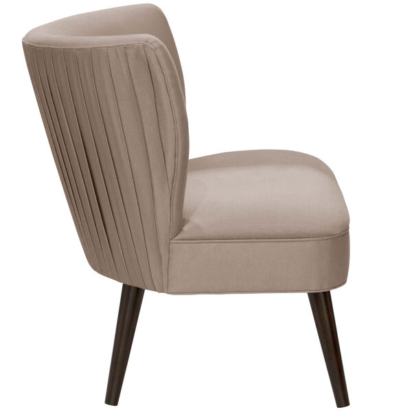 Shantung Dove 34-Inch Pleated Chair, image 3