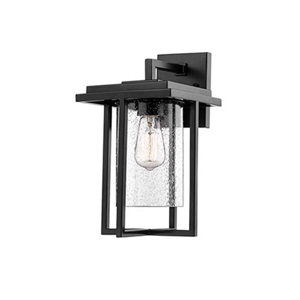 Pax Black Eight-Inch One-Light Outdoor Wall Sconce, image 1