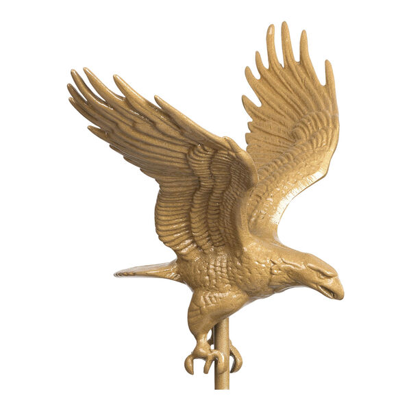 Gold Bronze 30 Full Bodied Eagle Weathervane, image 2