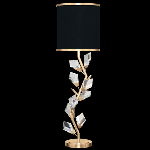 Foret Gold Black One-Light Console Lamp, image 1