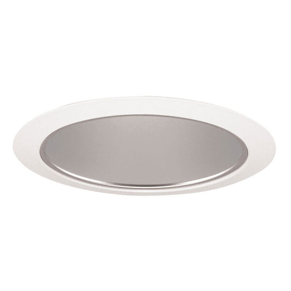 27 HZWH 6-Inch Tapered Cone Haze Cone with White Trim Ring, image 1