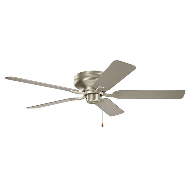 Basics Pro Legacy Brushed Nickel 52-Inch Ceiling Fan, image 1