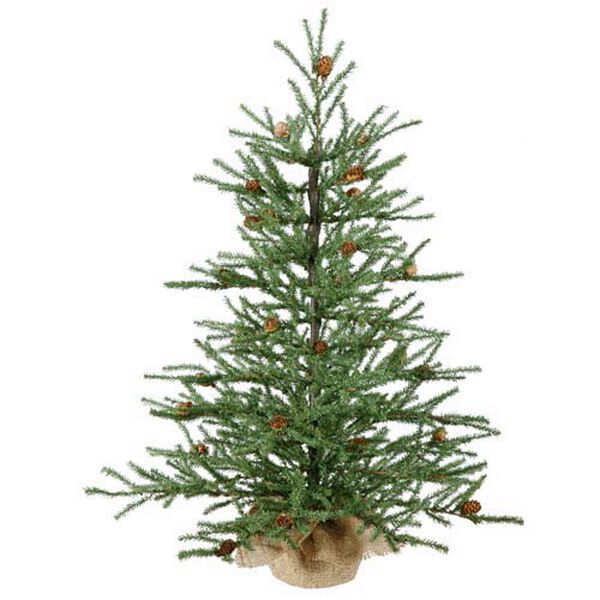 Green Carmel Pine Tabletop Tree 42-inch, image 1