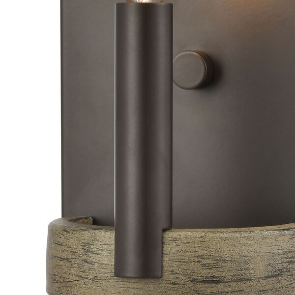 Transitions Oil Rubbed Bronze and Aspen One-Light ADA Wall Sconce, image 6