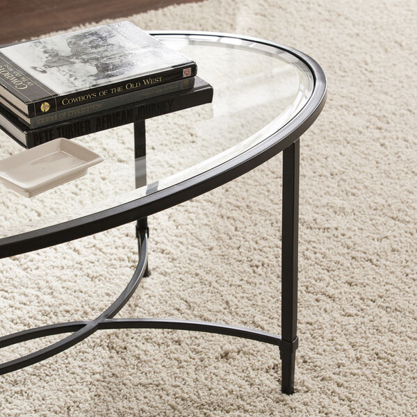 Quinton Painted Black Coffee Table, image 2
