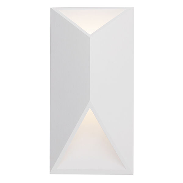 Indio White 12-Inch One-Light Wall Sconce, image 1