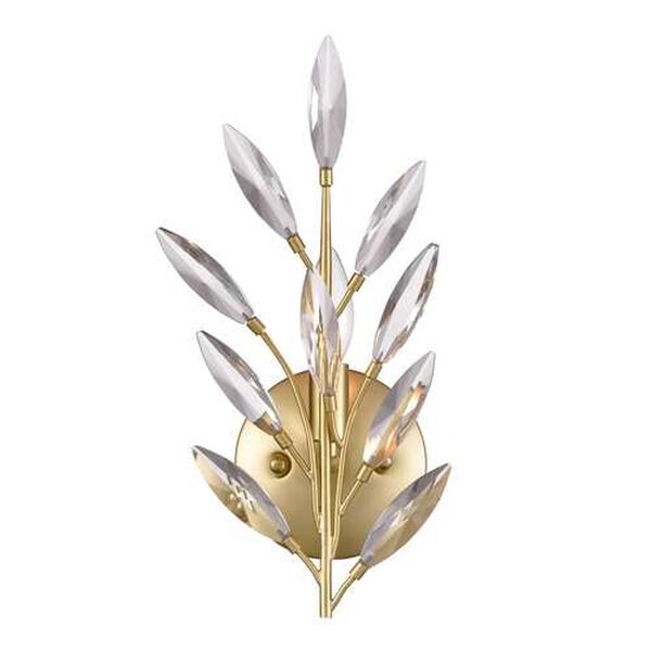 Flora Grace Champagne Gold One-Light Wall Sconce, image 3