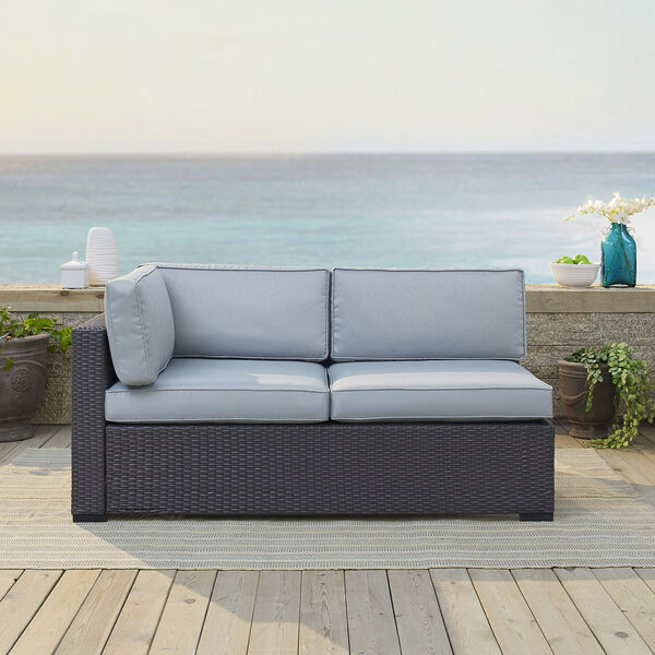 Biscayne Loveseat With Int. Arm With Mist Cushions, image 2