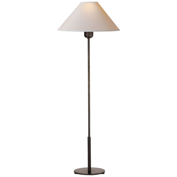 Hackney Buffet Lamp in Bronze with Natural Paper Shade by J. Randall Powers, image 1