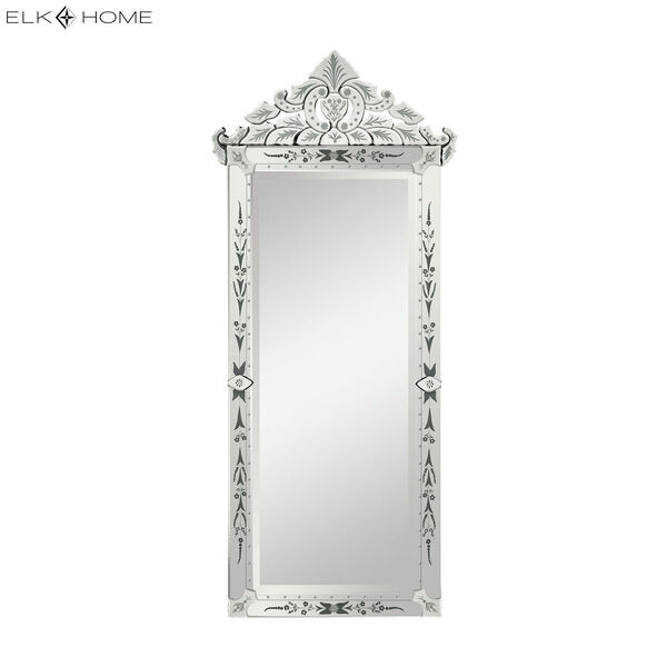 Silver Manor House Venetian Mirror, image 3