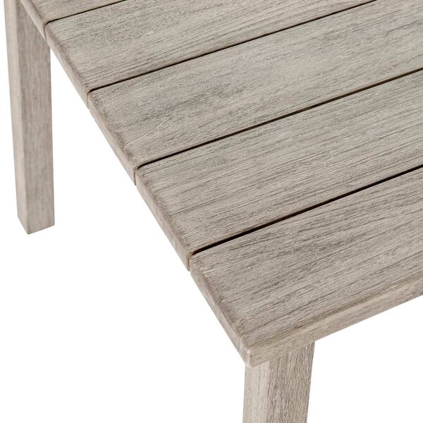 Antibes Weathered Teak Outdoor Dining Table, image 6