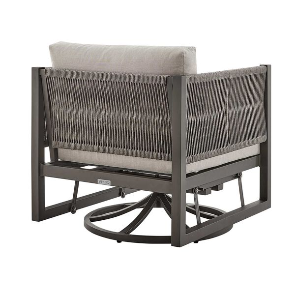 Cuffay Brown Outdoor Swivel Chair, image 5