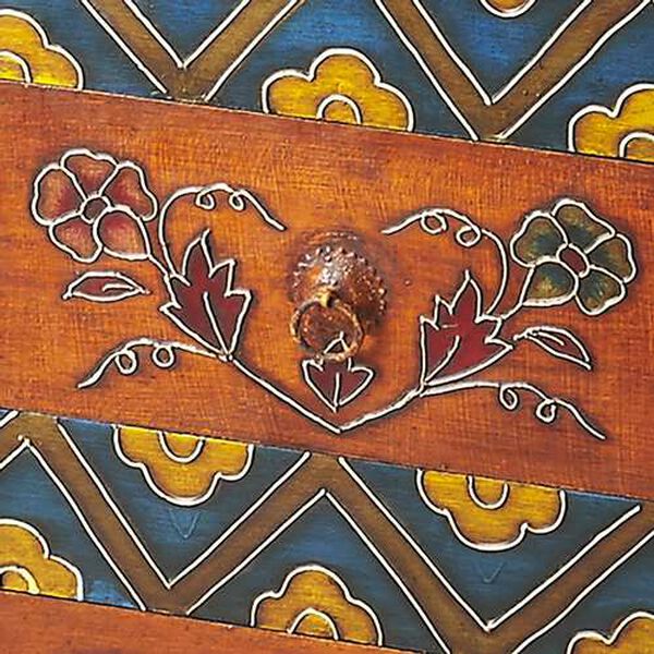 Dharma Hand Painted Accent Chest, image 7