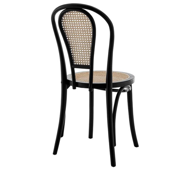 Liva Black Side Chair, Set of Two, image 5