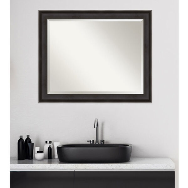 Allure Charcoal 32-Inch Bathroom Wall Mirror, image 5