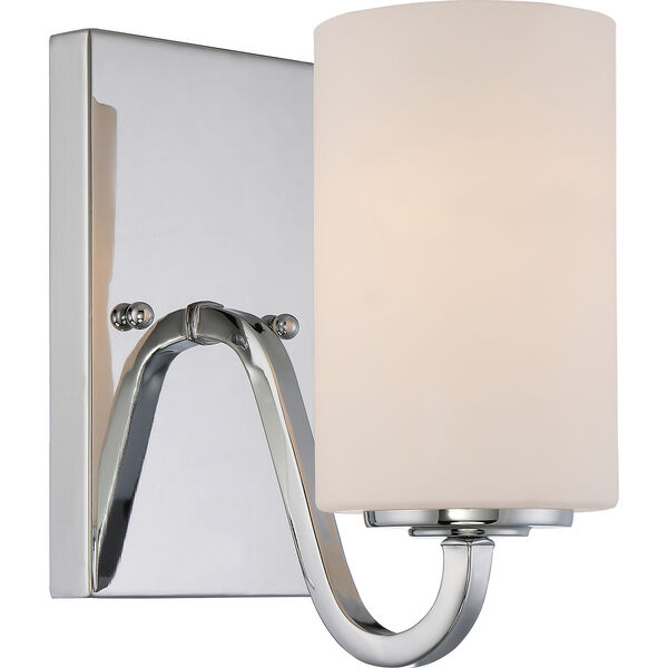 Willow Polished Nickel One-Light Vanity, image 1